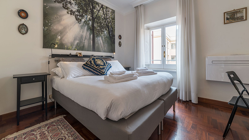 Via del Mortaro rental apartment managed by From Home to Rome