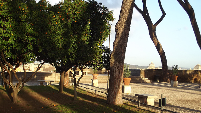 The most beautiful spots on the Aventine Hill in Rome